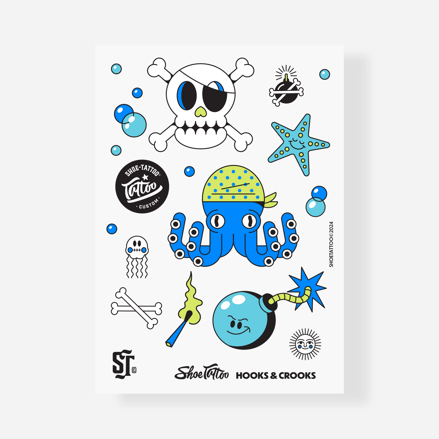 BLUE OCTOPUS