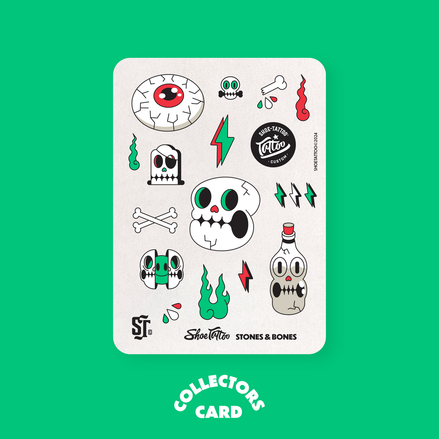 GREEN SKULL