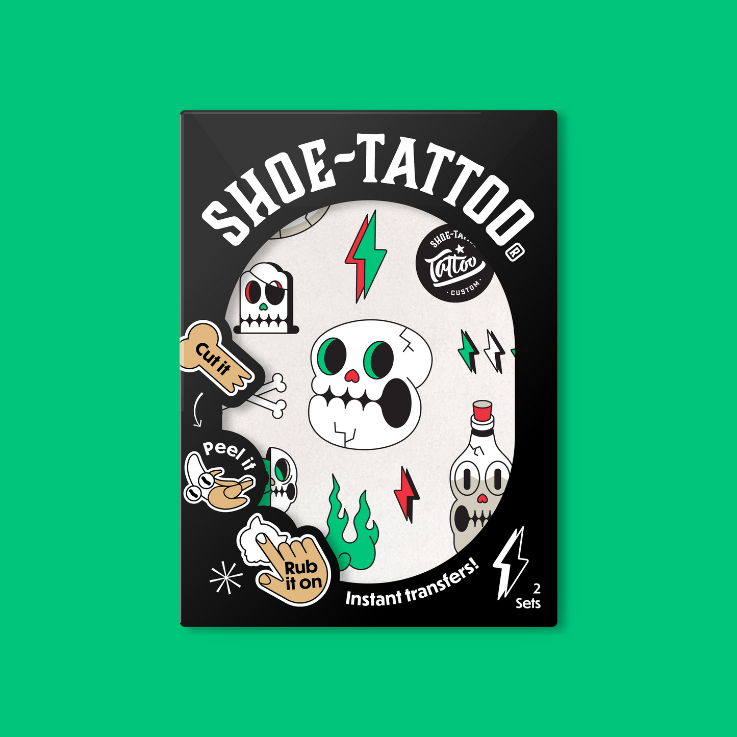 GREEN SKULL