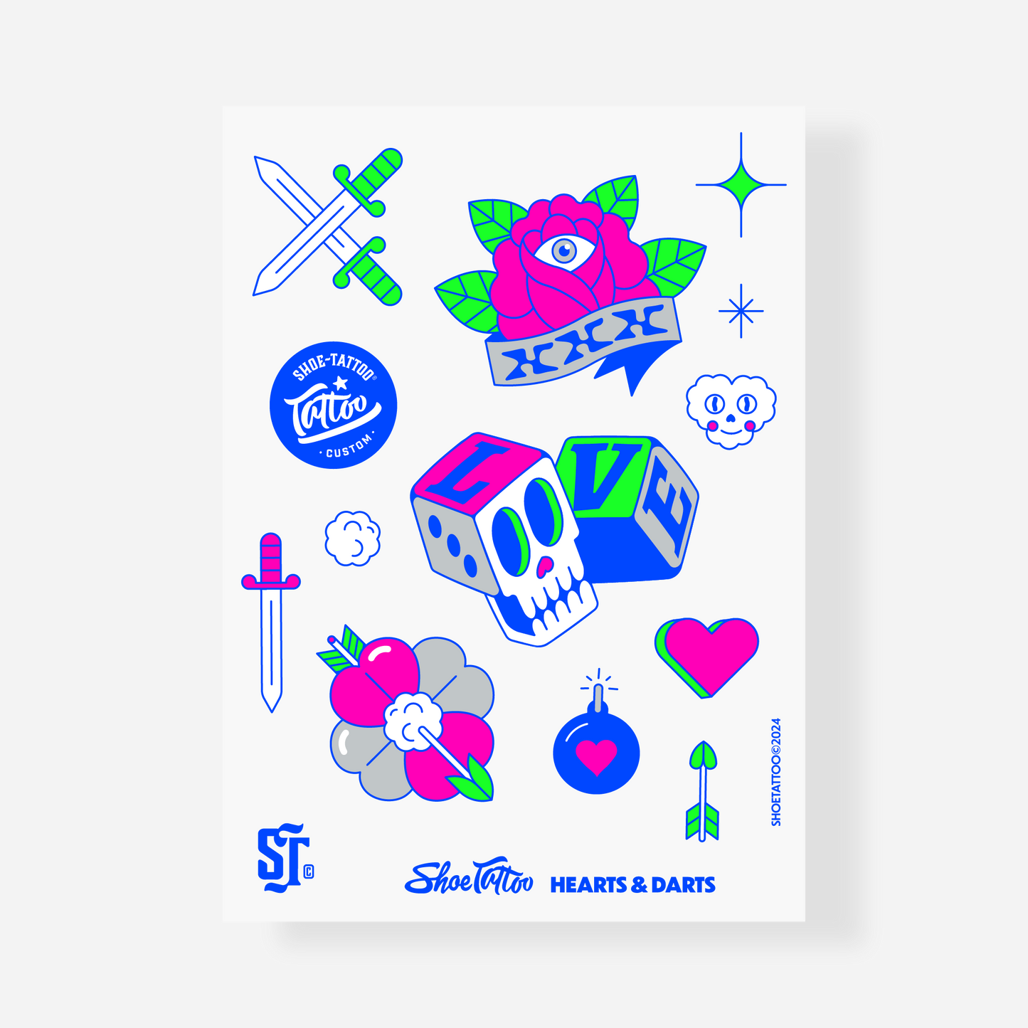 PINK SKULL NEON