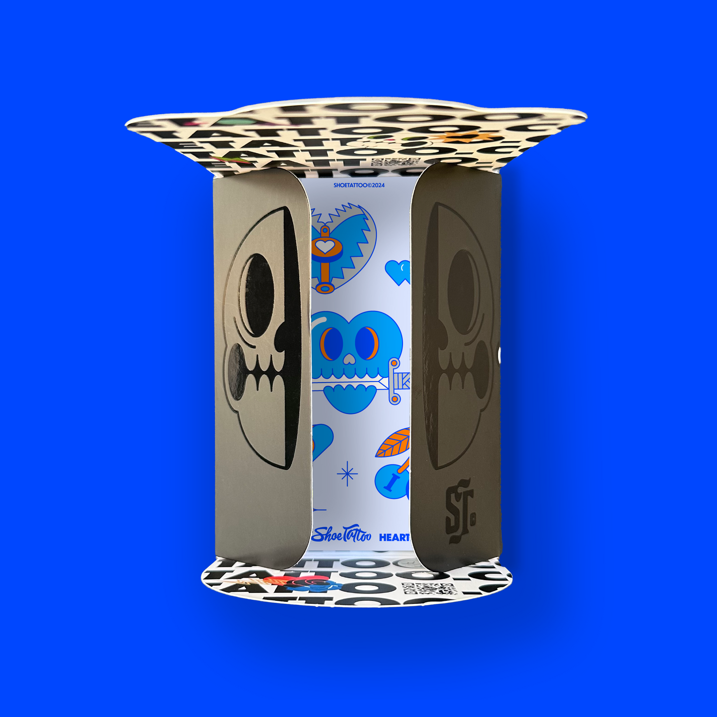 BLUE HEART NEON