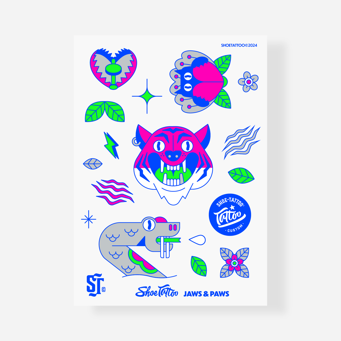 PINK TIGER NEON