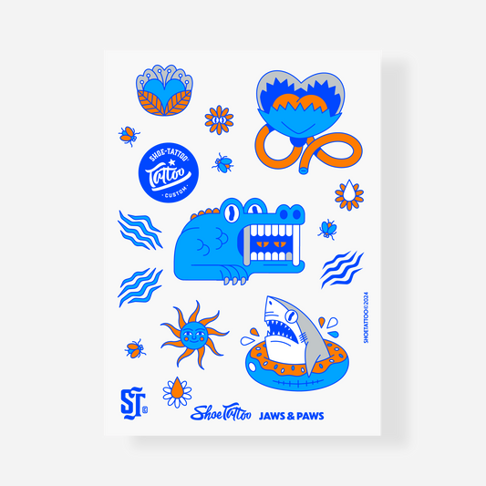 BLUE CROC NEON