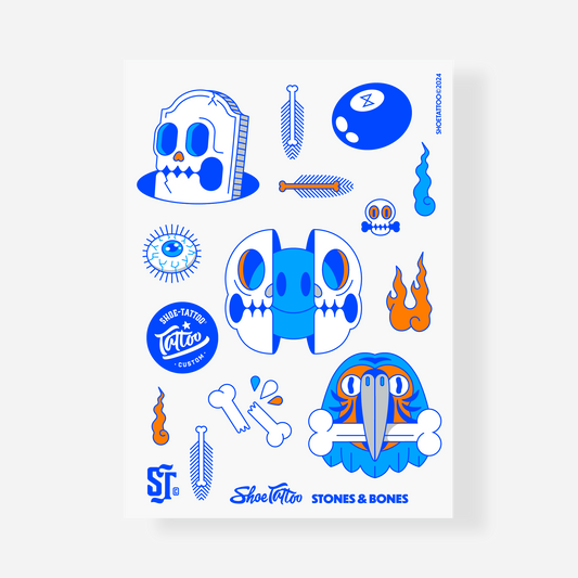 BLUE SMILEY NEON