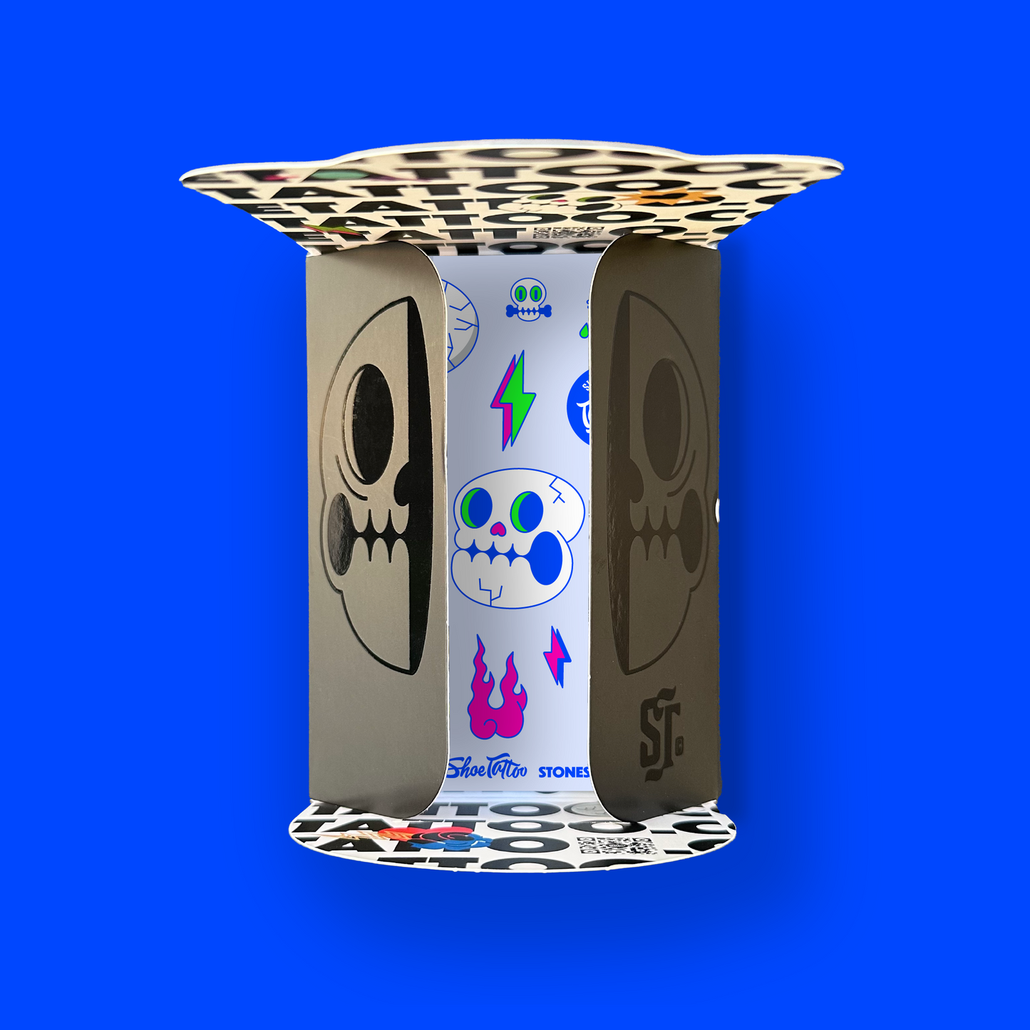 GREEN SKULL NEON
