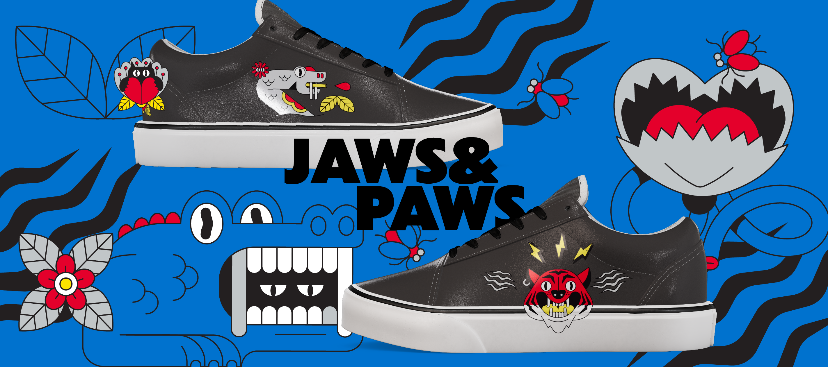 ShoeTattoo, JAWS & PAWS